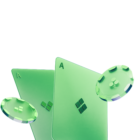 Poker cards and chips
